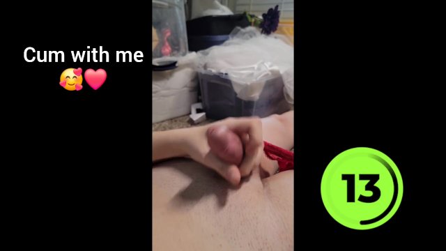 CUM WITH A TRANS GIRL  LETS CUM TOGETHER ❤️
