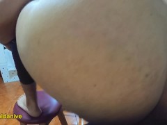 Latina has fun smashing her husband's ass with a huge dildo PEGGING #78 VIDEO 2