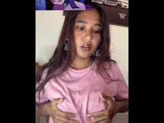 Petite Indian reacts to LITHICA THE SUCCUBUS - Screenshot 10 of 16 - Homemade