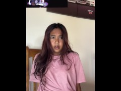 Petite Indian reacts to LITHICA THE SUCCUBUS - Screenshot 15 of 16 - Homemade