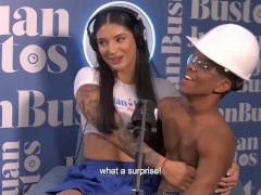 Salome Gil’s vagina gets fucked hard by a sexy dwarf Juan Bustos Podcast