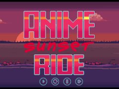 Anime Sunset Ride