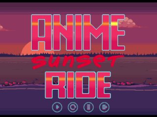 Anime Sunset Ride