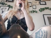 Preview 4 of Blowing sexy goth balloons