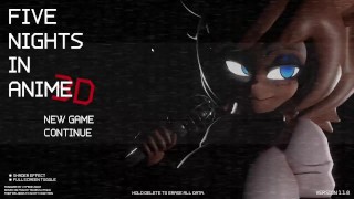 Cinco noches en anime 3D (noche 1) (cinco noches en Freddy)