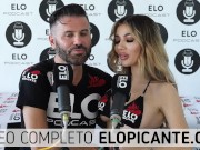 Preview 3 of VEVE VALENCIA LE REGALA SU TANGA A ELO PODCAST