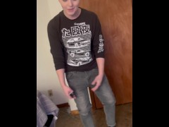 POV: help real life  butch dyke lesbian discover dick!