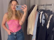 Preview 1 of See through Transparent Clothing Haul
