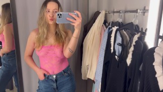 See through Transparent Clothing Haul