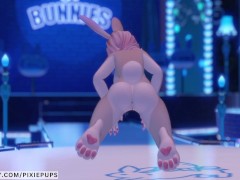 Sexy Furry Girl Exotic Nude Dancing