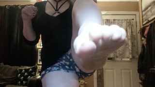 Flip You Off And tease You With My Feet