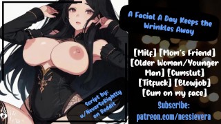 A Facial A Day Keeps The Wrinkles Away Audio Roleplay