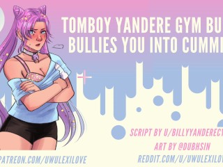 Tomboy Yandere Gym Bunny Vous Harcèle into Cumming | ASMR Jeu De Rôle Audio
