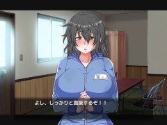 【SLGエロゲーくらげらいふ実況】ラーメン屋の地味巨乳女バイトのおっぱい揉みまくってセックスしてしまい・・(Hシーンアニメーションおさわり同人エロゲー) - Screenshot 2 of 16 - Bigtits Hentai