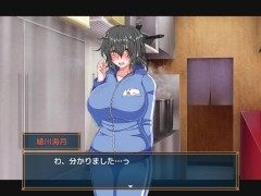 【SLGエロゲーくらげらいふ実況】ラーメン屋の地味巨乳女バイトのおっぱい揉みまくってセックスしてしまい・・(Hシーンアニメーションおさわり同人エロゲー) - Screenshot 4 of 16 - Hentai Anime