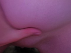 little slut is fucked and moans too loudly, she loves it deep and is fingered