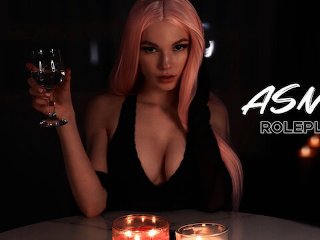 Screen Capture of Video Titled: ASMR - DATE WITH ME｜LICKING, MOUTH SOUNDS, WET MASSAGE｜SOLY ASMR