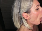 Preview 6 of Dirty, depraved whore Masha Minnie asked to give her a dick in her mouth and cum on her face