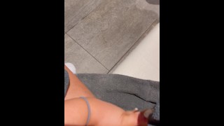Horny Slut In Public Changing Room Horny Teenager