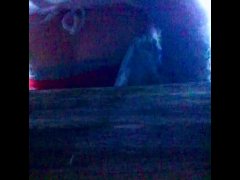 Public wet pussy fuck