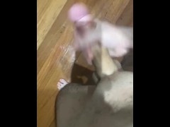 I got so horny that I had to cum before bed