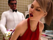 Preview 3 of FashionBusiness - Fucked boss's wife through panties E1 #51