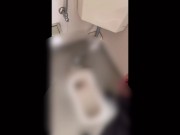 Preview 2 of Masturbate in the toilet! I can hear a naughty voice leaking out thinking that there is no one