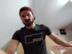 Creampie Cumkiss After Rough Pissfuck