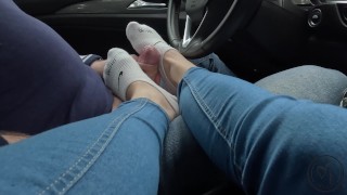 In Return For A Ride A Stranger Offers Me A Blowjob And A Sockjob