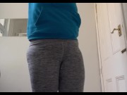 Preview 2 of Rewetting my grey leggings