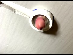 Male Massage Milking Table / Massive cumshot / Home video