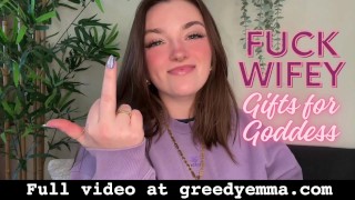 Fuck Wifey - Destrozando dinero en casa Fetish humillación Goddess adoración