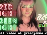 Red Light Green Light JOI Clip A - Jerk Off Instructions Game Goddess Worship