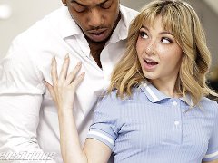 New Sensations - Please Slide Your Big Cock Slow In My Babysitter Pussy (Demi Hawks)