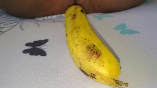My Day Is Made To Fuck My Pussy By Bananas