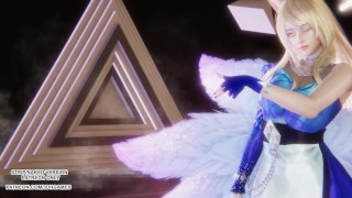 [MMD] HELLOVENUS - Mysterious Ahri Sexy Kpop Dance League of Legends Ongecensureerde Hentai 4K 60FPS