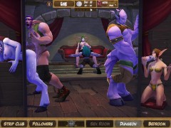 Lust for adventure. SEX SCENES in Brothel. Sex room