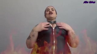 STROKE YOUR COCK FOR THE SATANIC TEMPTRESS