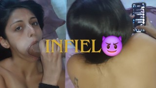 Me Cojo a mi Amiga que le es infiel a su novio y el le manda mensaje - Cornudo - Infiel -  Cheating