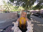 Preview 3 of VR Conk Final Fantasy X Rikku An XXX Parody With The Hot Teen Khloe Kingsley PT1 In HD Porn