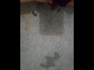 Horny Pee on the Carpet