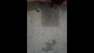 Horny pee on the carpet