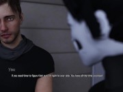 Preview 2 of Projekt Passion | Sex Robot Girl Rubs Clit Against Big Cock [Gaming] [Visual Novel]