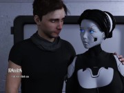 Preview 4 of Projekt Passion | Sex Robot Girl Rubs Clit Against Big Cock [Gaming] [Visual Novel]
