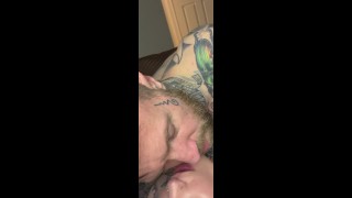 My wife moans so loud while she cums.  Watch her face.