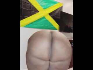 SEXY CARIBBEAN BBW ASS CLAPPING SO LOUD NONSTOP