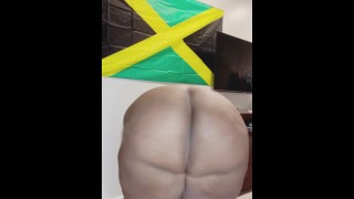 SEXY CARIBBEAN BBW ASS CLAPPING SO LOUD NONSTOP