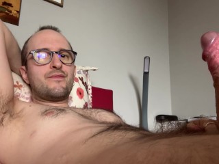 Just Stroking my Cock for Fun (no Cumshot)