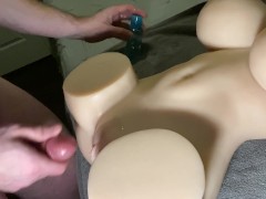 Fucking my Tantaly sex doll makes me cum super fast (pre-mature ejaculation) - Screenshot 3 of 16 - Huge Cumshot