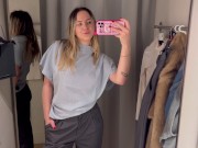 Preview 6 of See through Transparent blouses TRy on Haul